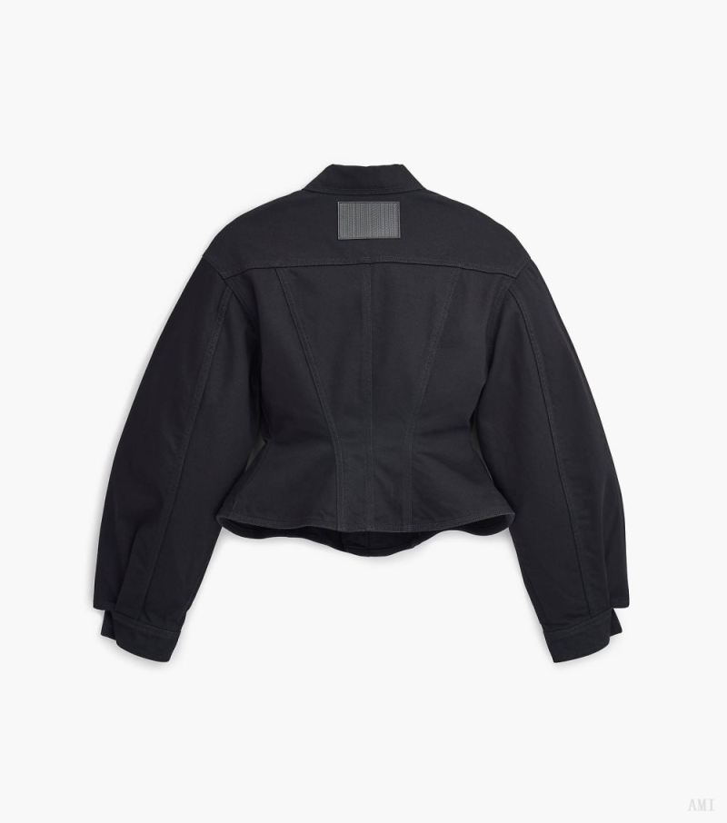 Marc Jacobs | The Fluted Denim Jacket - Black