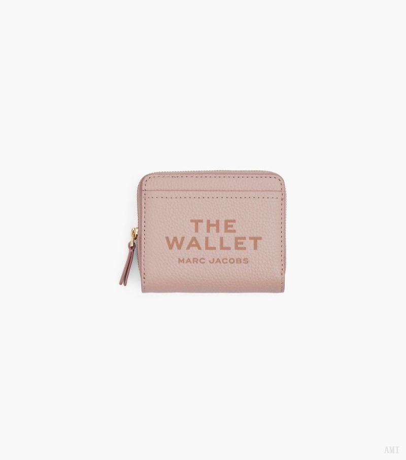 Marc Jacobs | The Leather Mini Compact Wallet - Rose