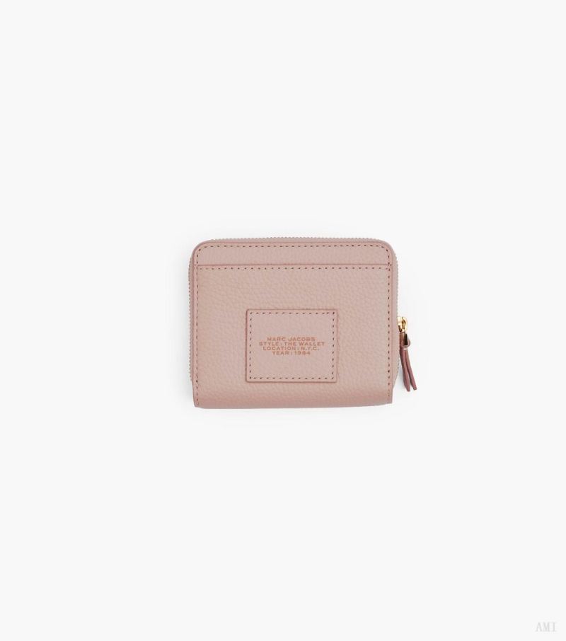 Marc Jacobs | The Leather Mini Compact Wallet - Rose