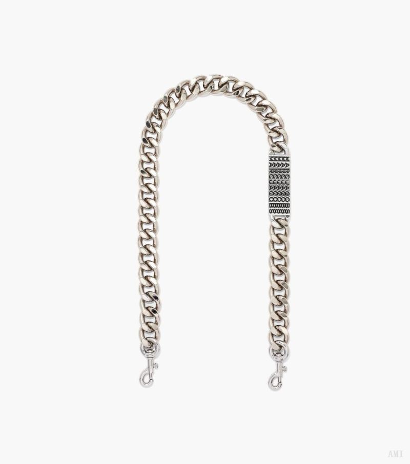 Marc Jacobs | The Barcode Chain Shoulder Strap - Nickel - Click Image to Close