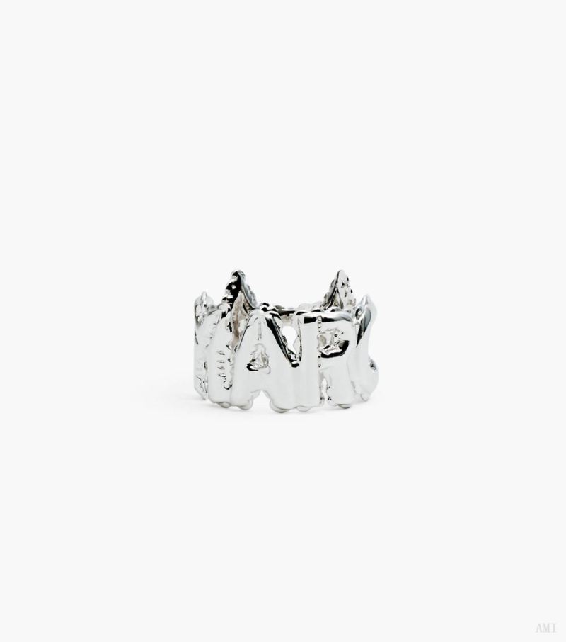 Marc Jacobs | The Marc Balloon Ring - Silver - Click Image to Close