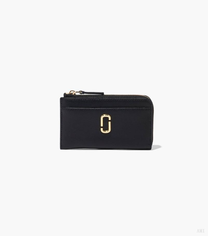 Marc Jacobs | The J Marc Top Zip Multi Wallet - Black - Click Image to Close