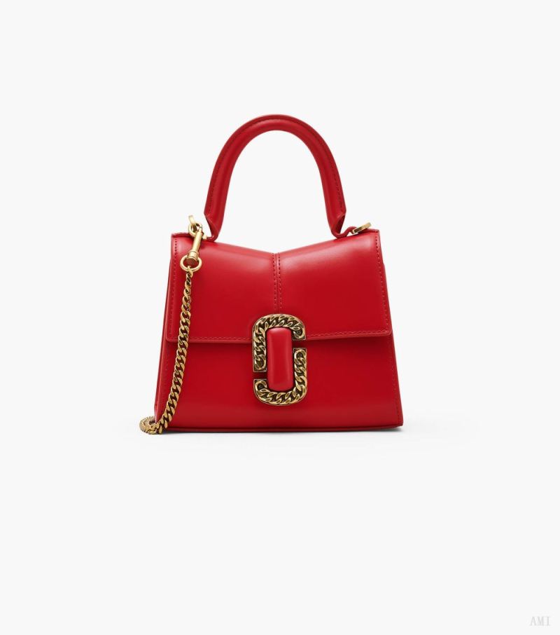 Marc Jacobs | The St. Marc Mini Top Handle - True Red