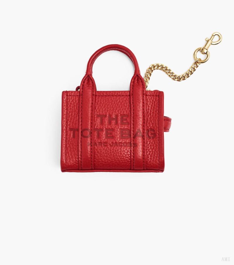 Marc Jacobs | The Nano Tote Bag Charm - True Red