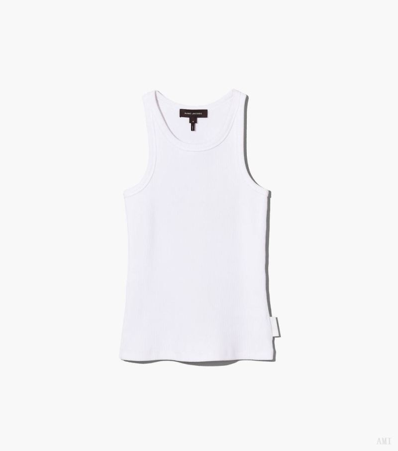 Marc Jacobs | The Icon Rib Tank - White