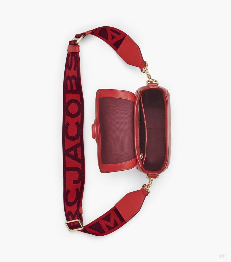 Marc Jacobs | The J Marc Small Saddle Bag - True Red