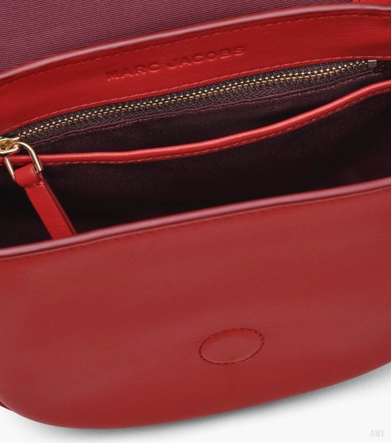 Marc Jacobs | The J Marc Small Saddle Bag - True Red