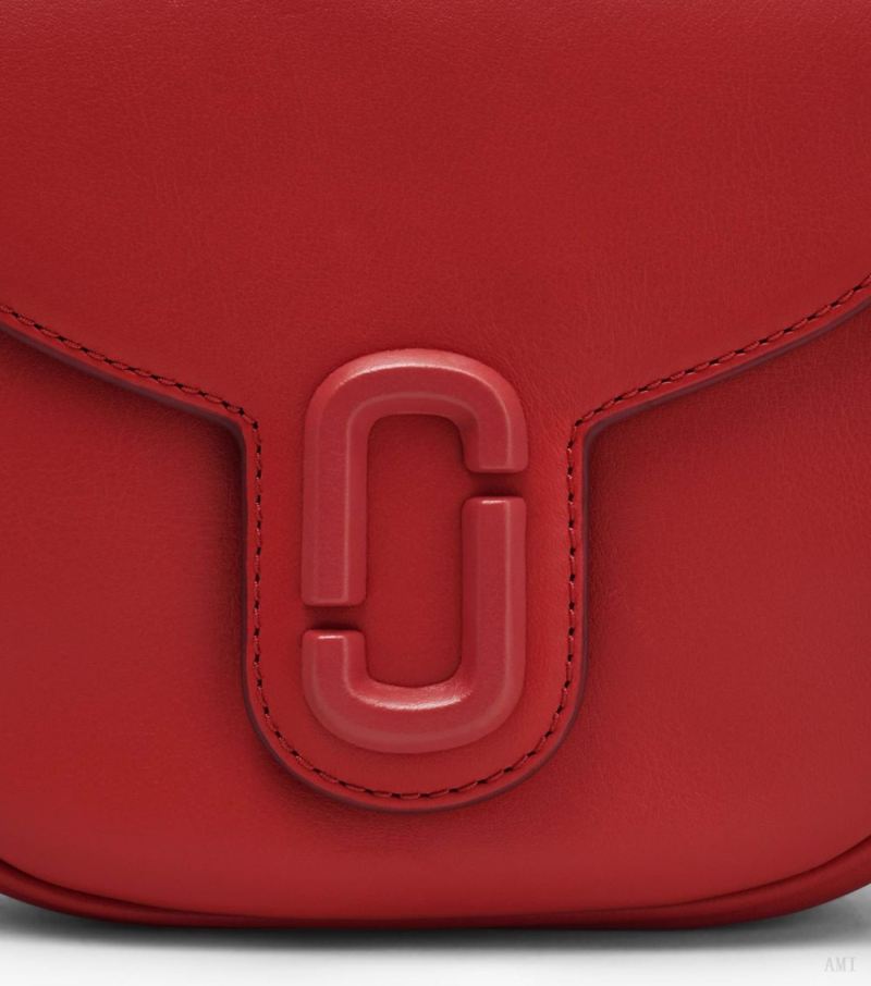 Marc Jacobs | The J Marc Small Saddle Bag - True Red