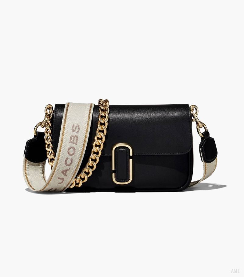 Marc Jacobs | The J Marc Soft Shoulder Bag - Black