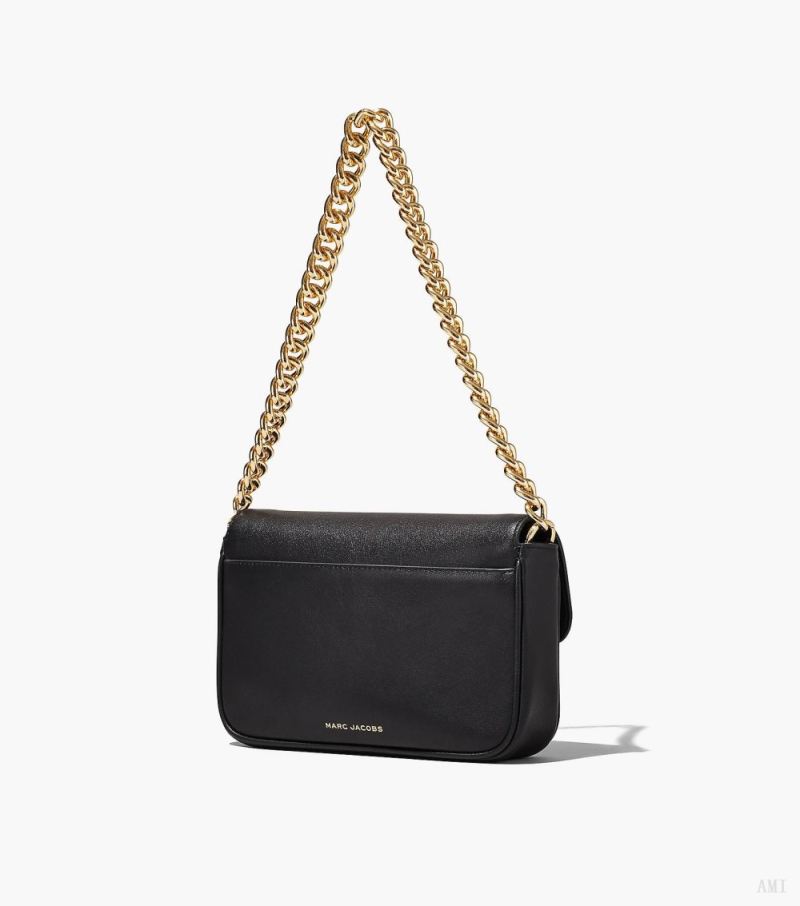 Marc Jacobs | The J Marc Soft Shoulder Bag - Black