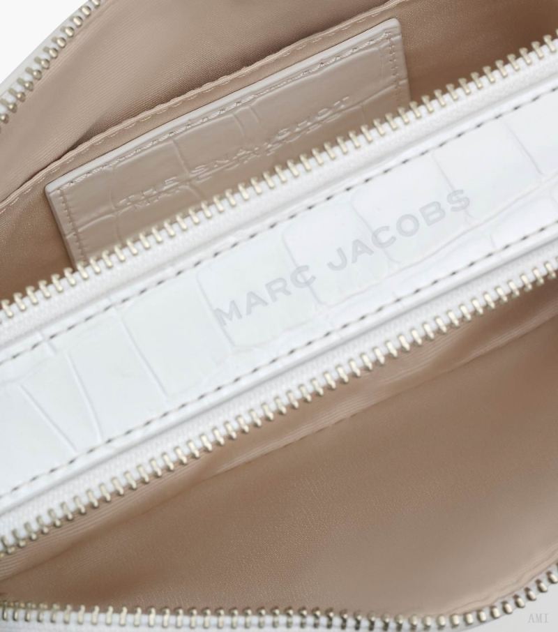 Marc Jacobs | The Croc-Embossed Shoulder Snapshot - Cotton