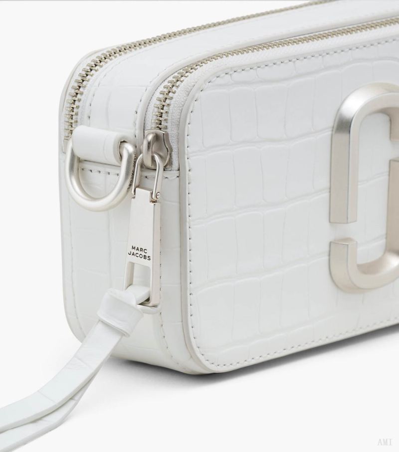 Marc Jacobs | The Croc-Embossed Shoulder Snapshot - Cotton