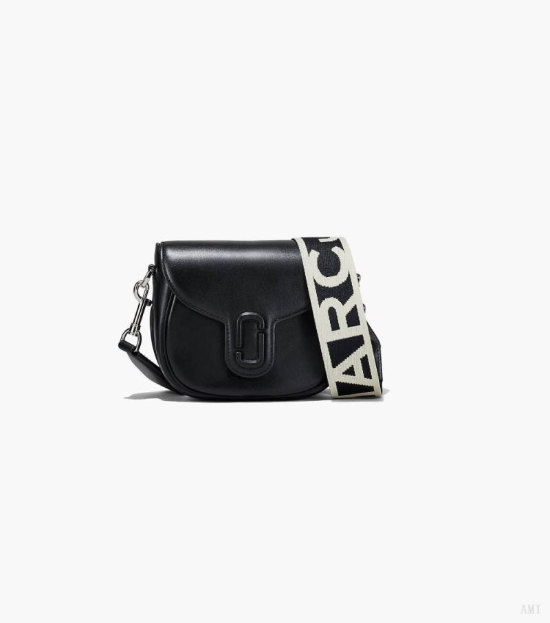 Marc Jacobs | The J Marc Small Saddle Bag - Black - Click Image to Close