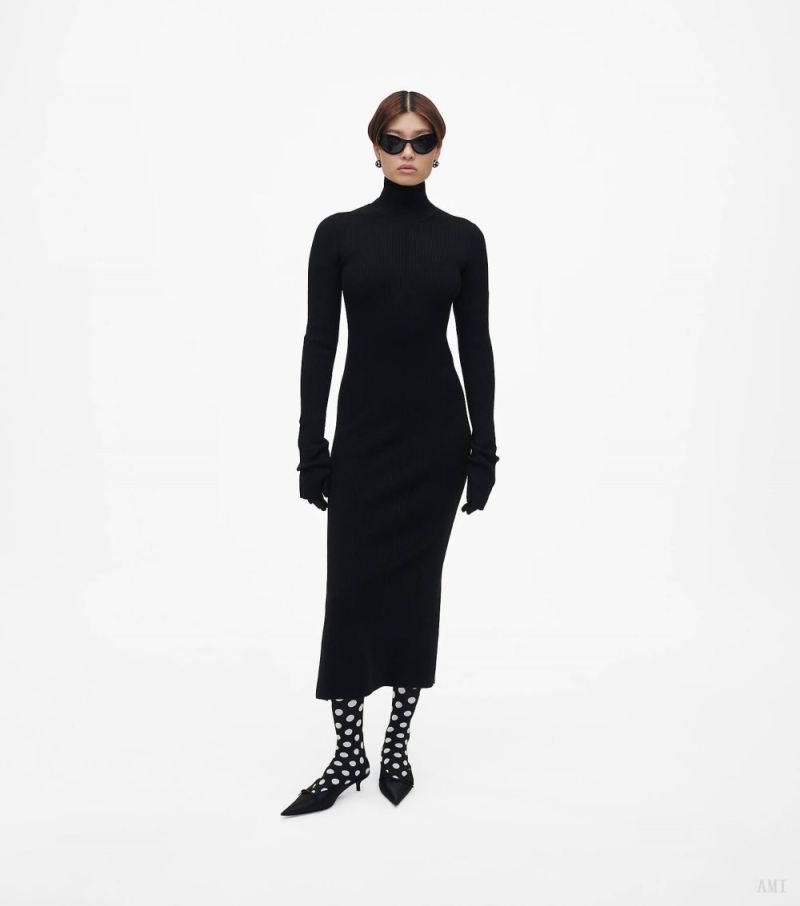 Marc Jacobs | The Reversible Knit Dress - Black - Click Image to Close