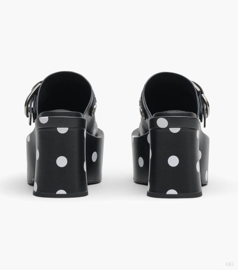 Marc Jacobs | The J Marc Spots Clog - Black/White