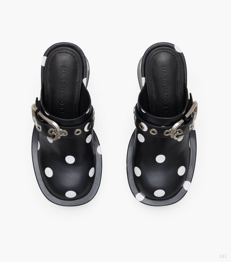 Marc Jacobs | The J Marc Spots Clog - Black/White