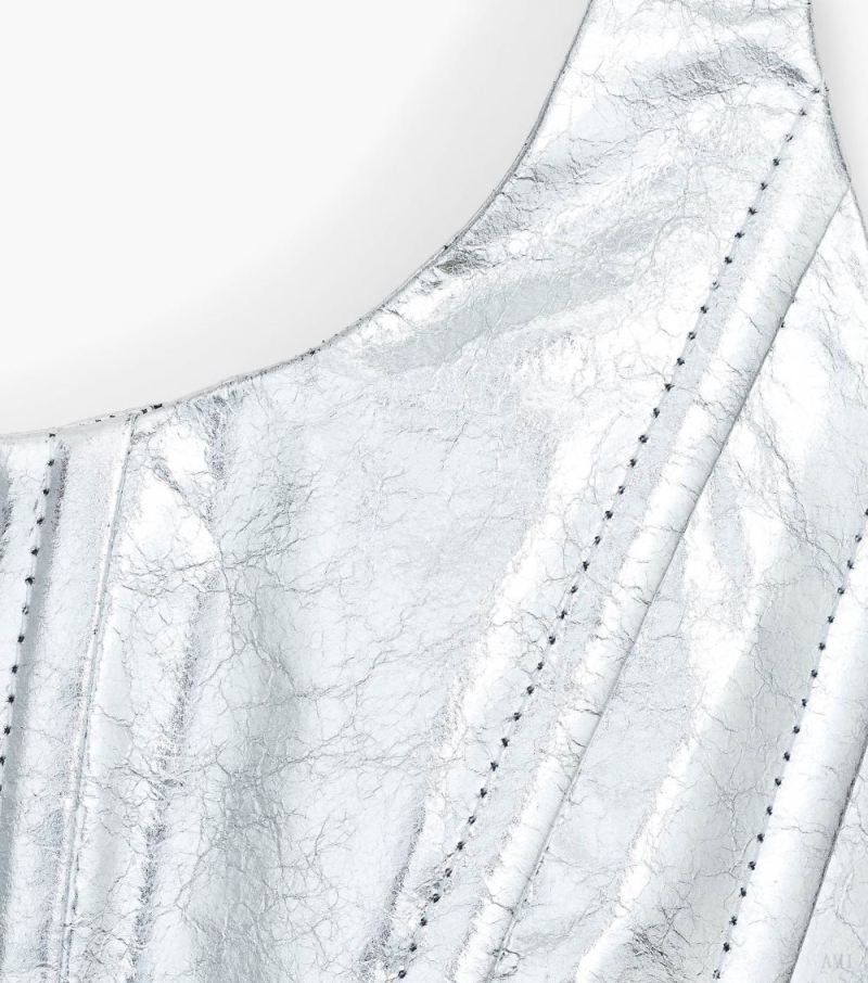 Marc Jacobs | The Leather Bustier - Silver