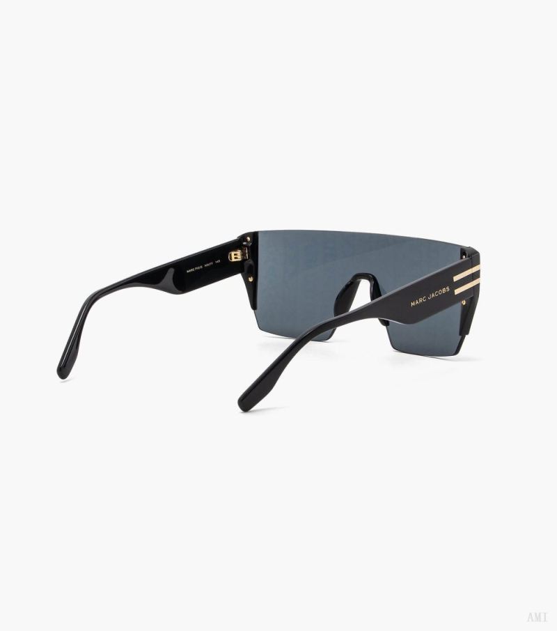 Marc Jacobs | The Monogram Graphic Lens Sunglasses - Black Multi