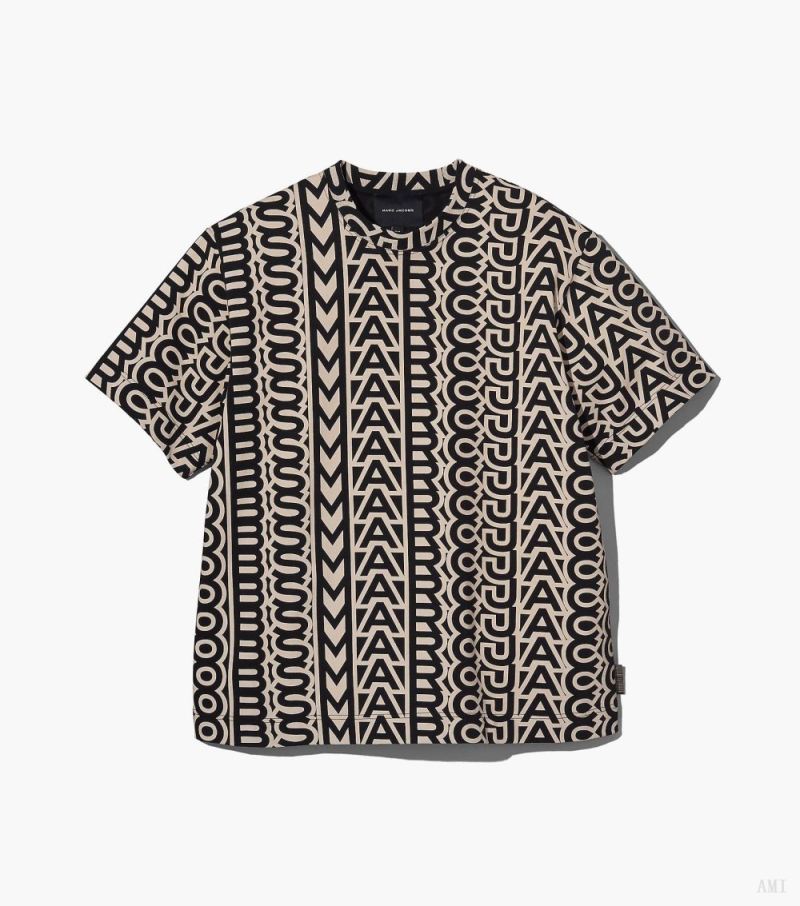 Marc Jacobs | The Monogram Big T-Shirt - Black/Ivory