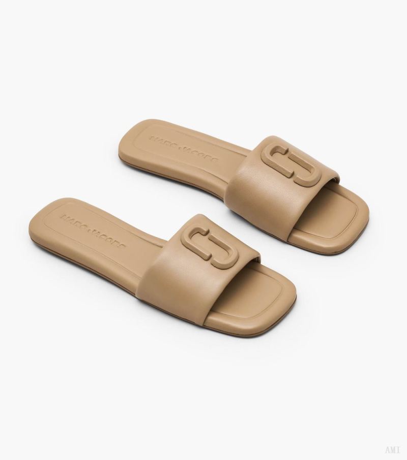 Marc Jacobs | The J Marc Leather Sandal - Camel