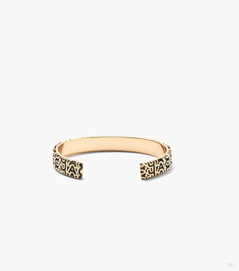 Marc Jacobs | The Monogram Engraved Bracelet - Aged Gold