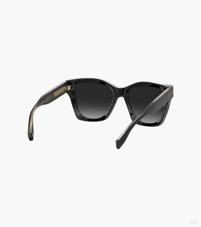 Marc Jacobs | Icon Edge Oversized Square Sunglasses - Black