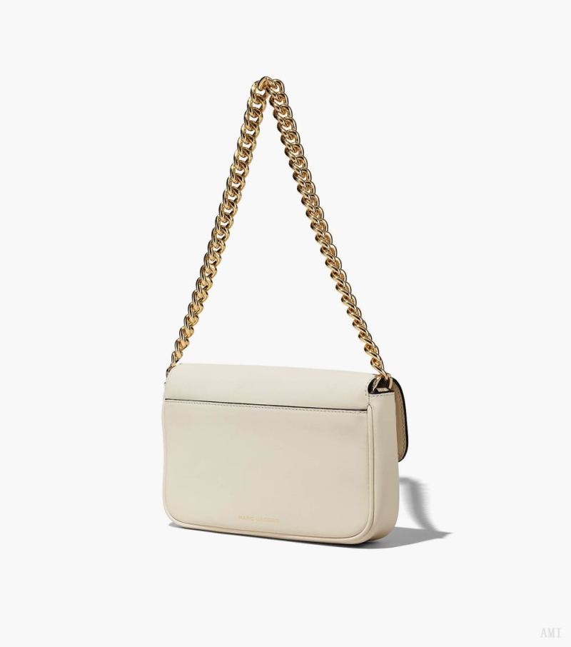 Marc Jacobs | The J Marc Soft Shoulder Bag - Cloud White