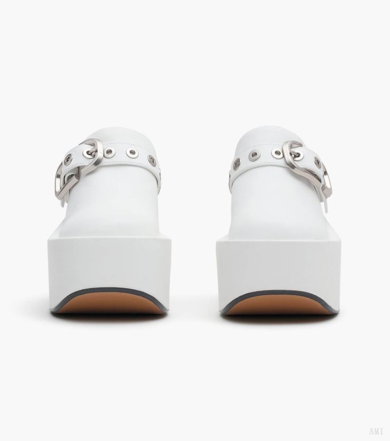 Marc Jacobs | The J Marc Leather Clog - White