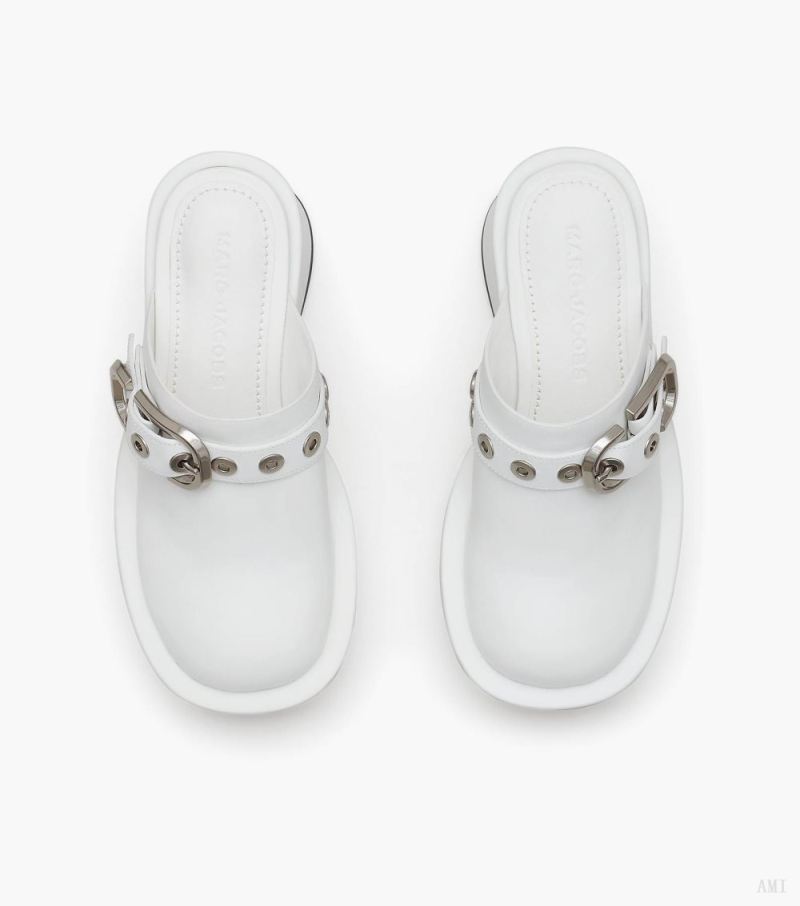 Marc Jacobs | The J Marc Leather Clog - White