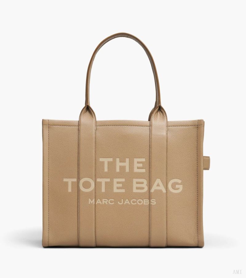 Marc Jacobs | The Leather Large Tote Bag - Camel