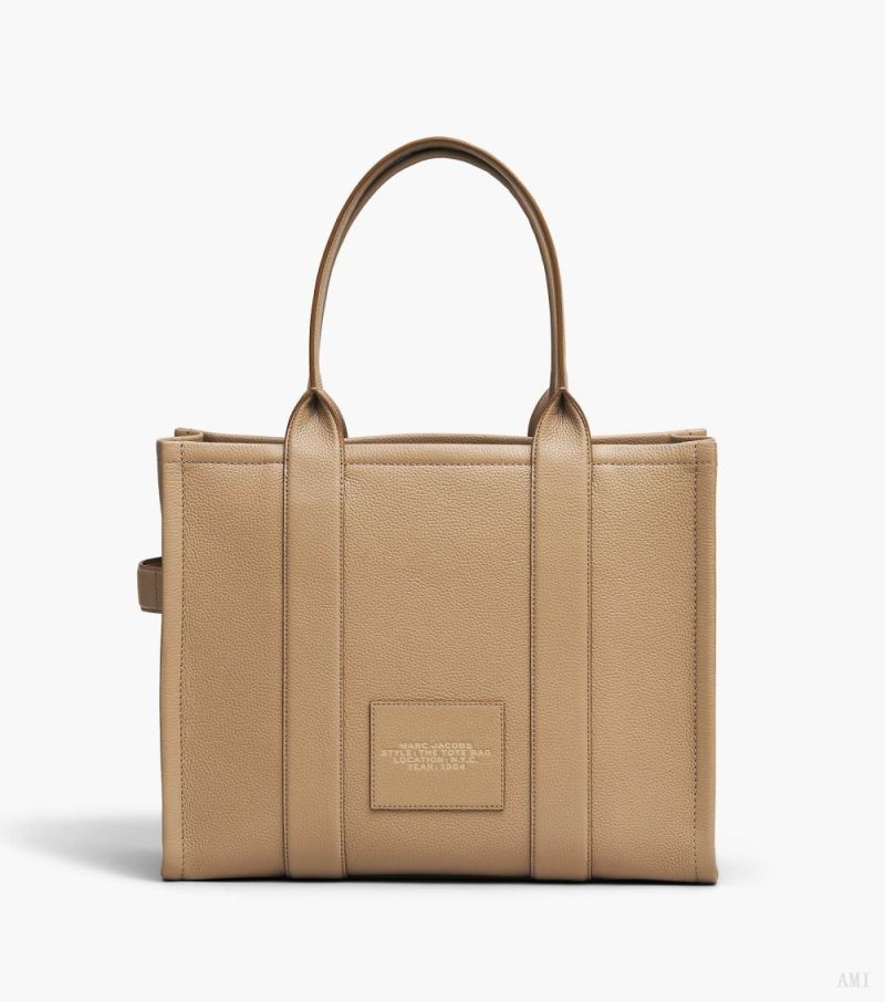 Marc Jacobs | The Leather Large Tote Bag - Camel