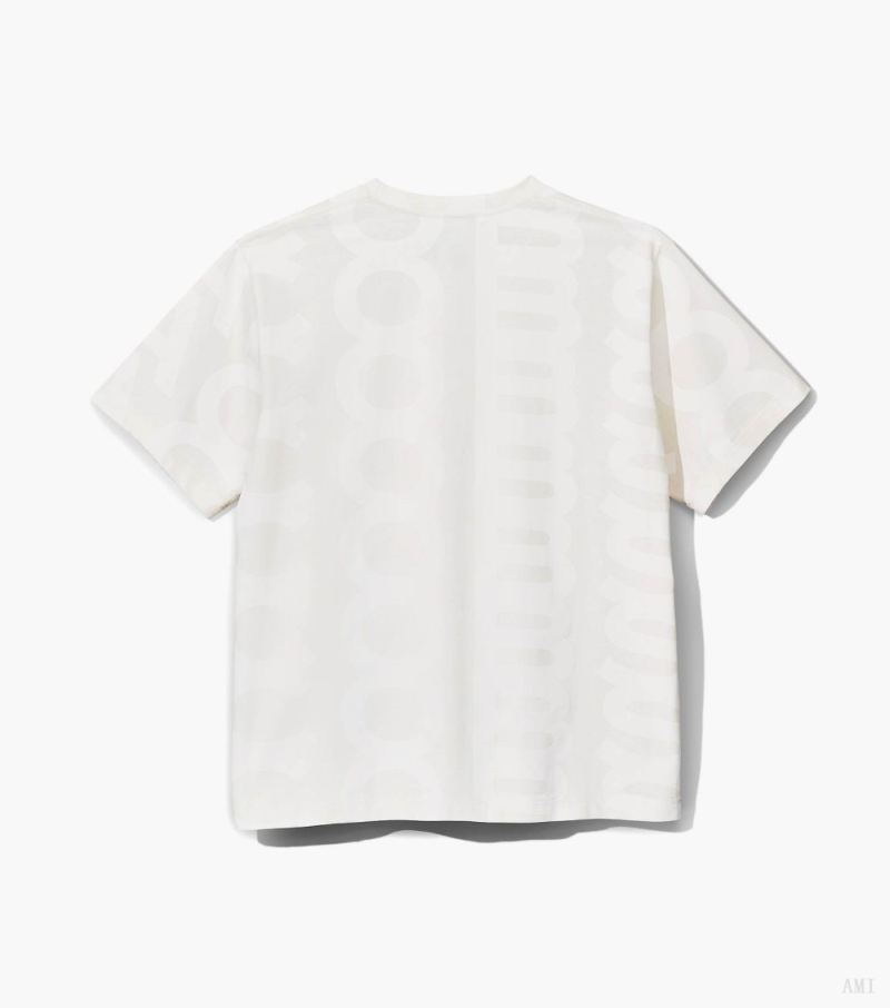 Marc Jacobs | Monogram Big Tee - Eggshell/Optic White