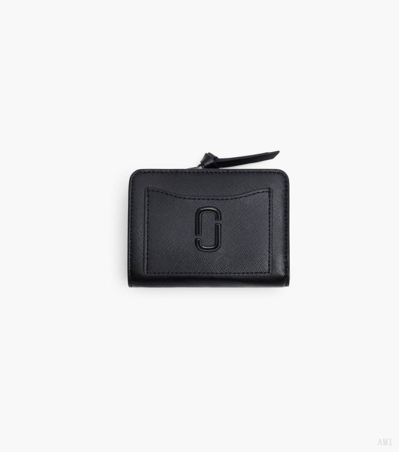 Marc Jacobs | The Utility Snapshot Dtm Mini Compact Wallet - Black