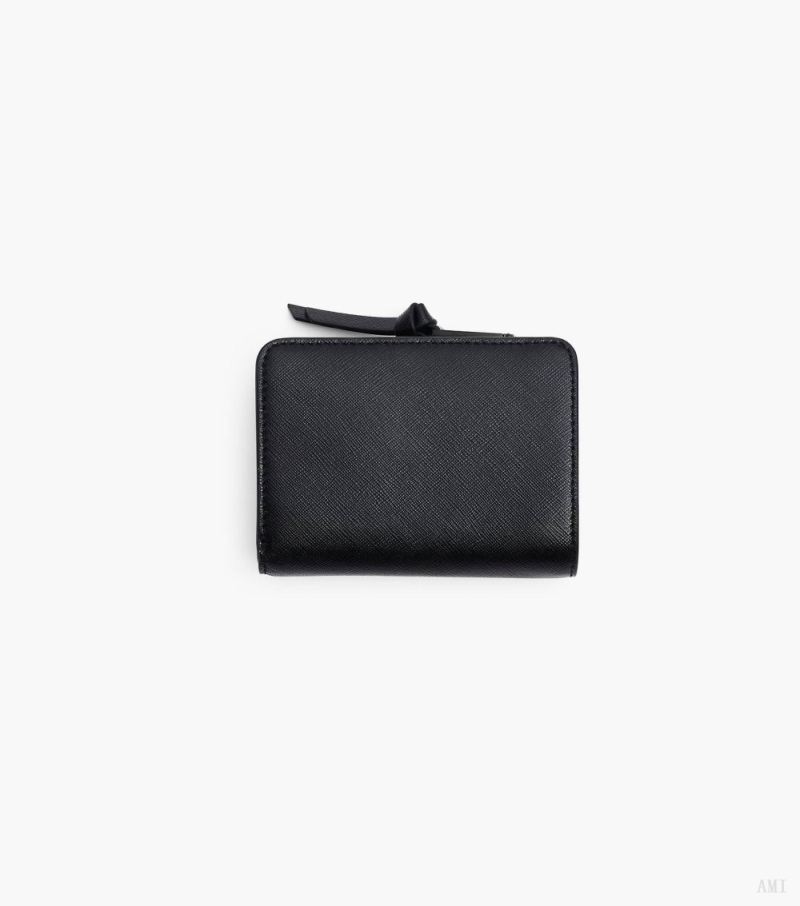 Marc Jacobs | The Utility Snapshot Dtm Mini Compact Wallet - Black