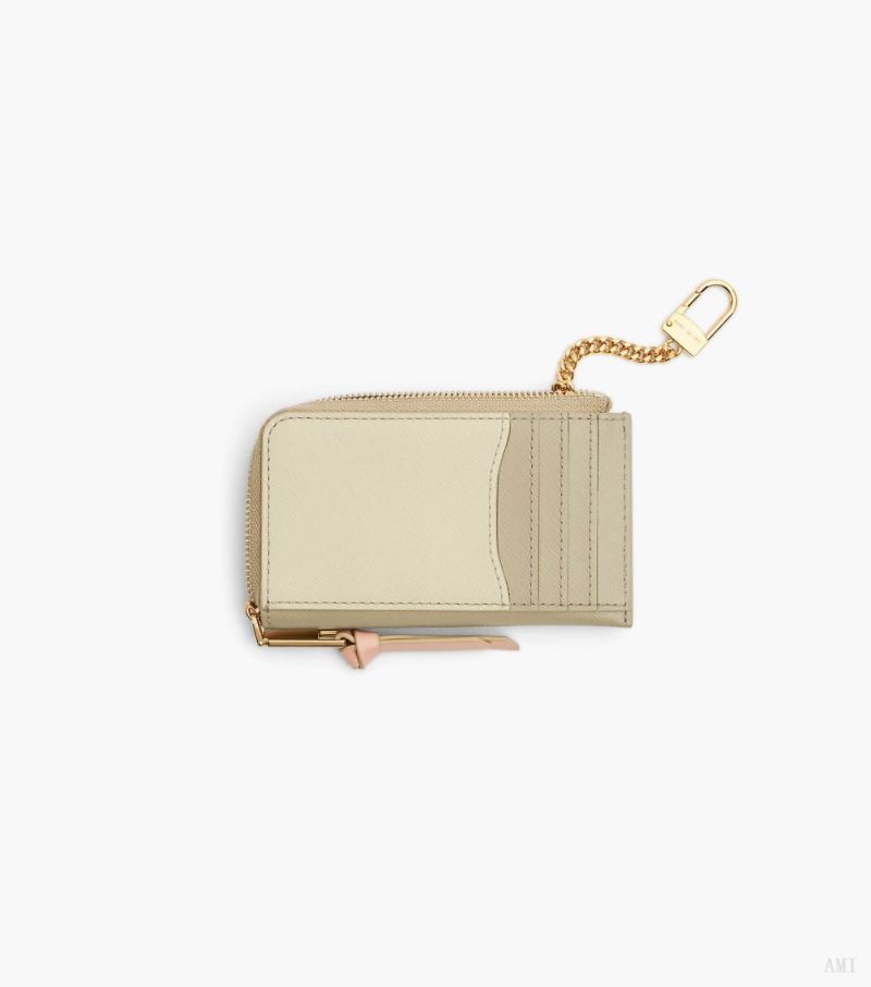 Marc Jacobs | The Utility Snapshot Top Zip Multi Wallet - Khaki Multi