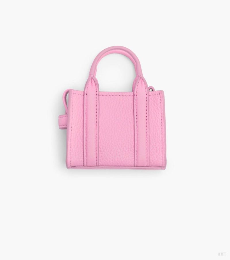 Marc Jacobs | The Nano Tote Bag Charm - Fluro Candy Pink