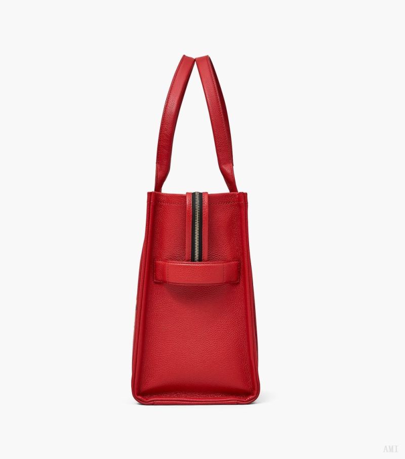 Marc Jacobs | The Leather Large Tote Bag - True Red