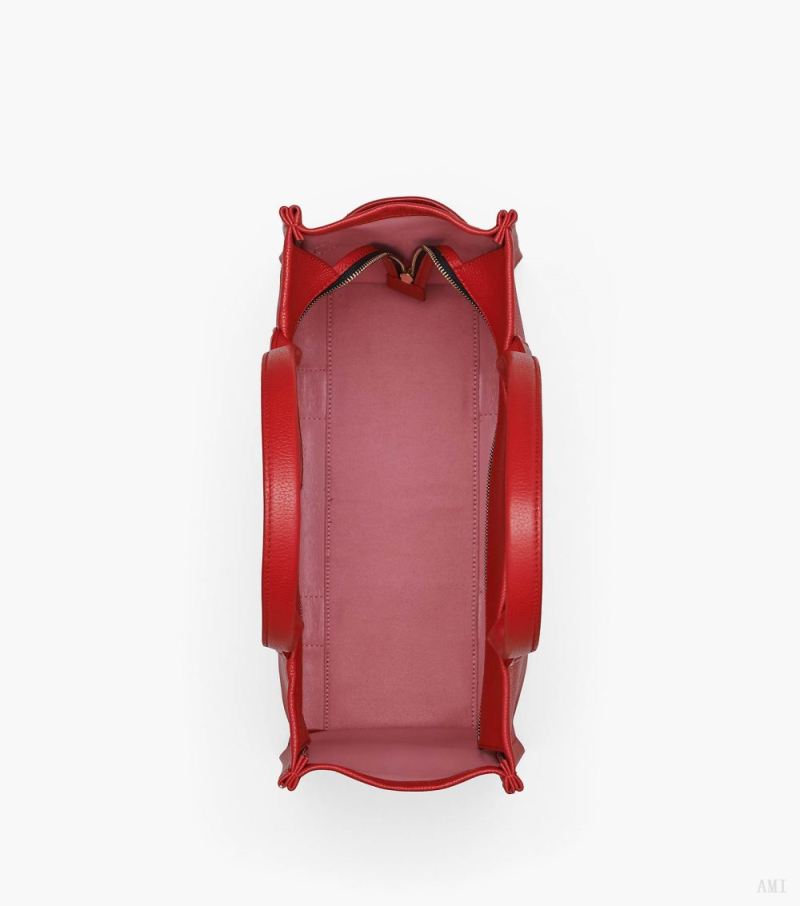 Marc Jacobs | The Leather Large Tote Bag - True Red