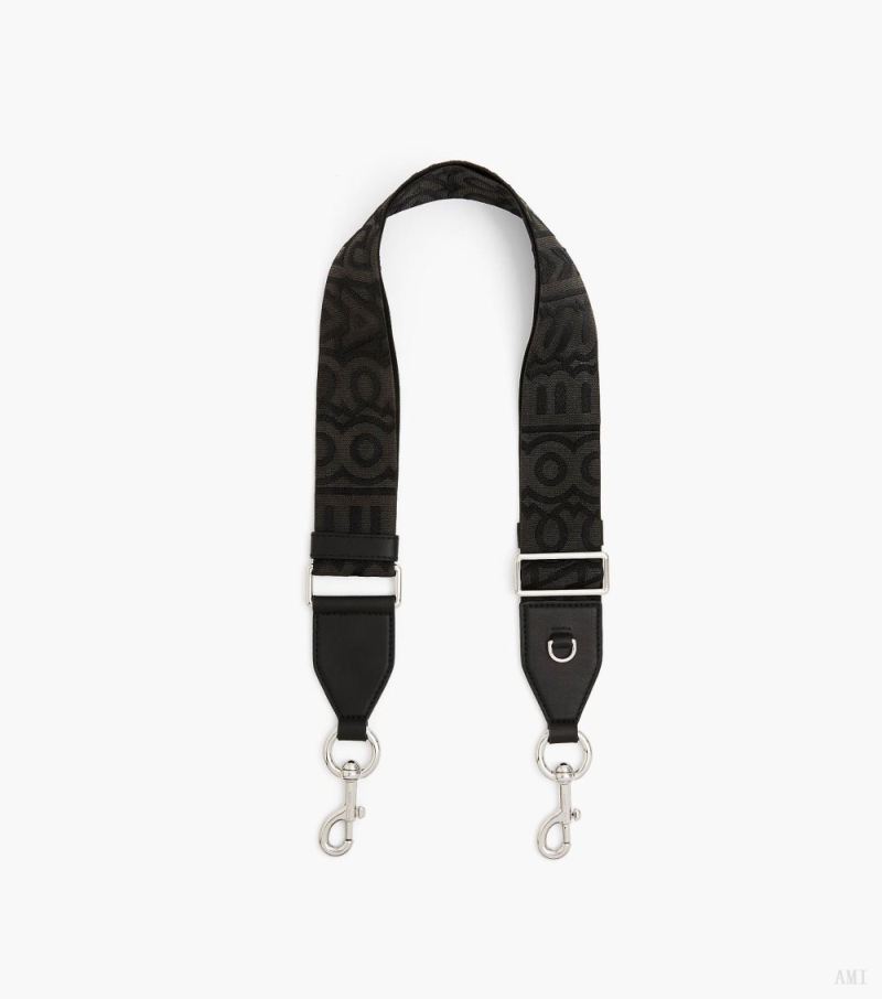 Marc Jacobs | The Utility Dtm Webbing Strap - Black - Click Image to Close