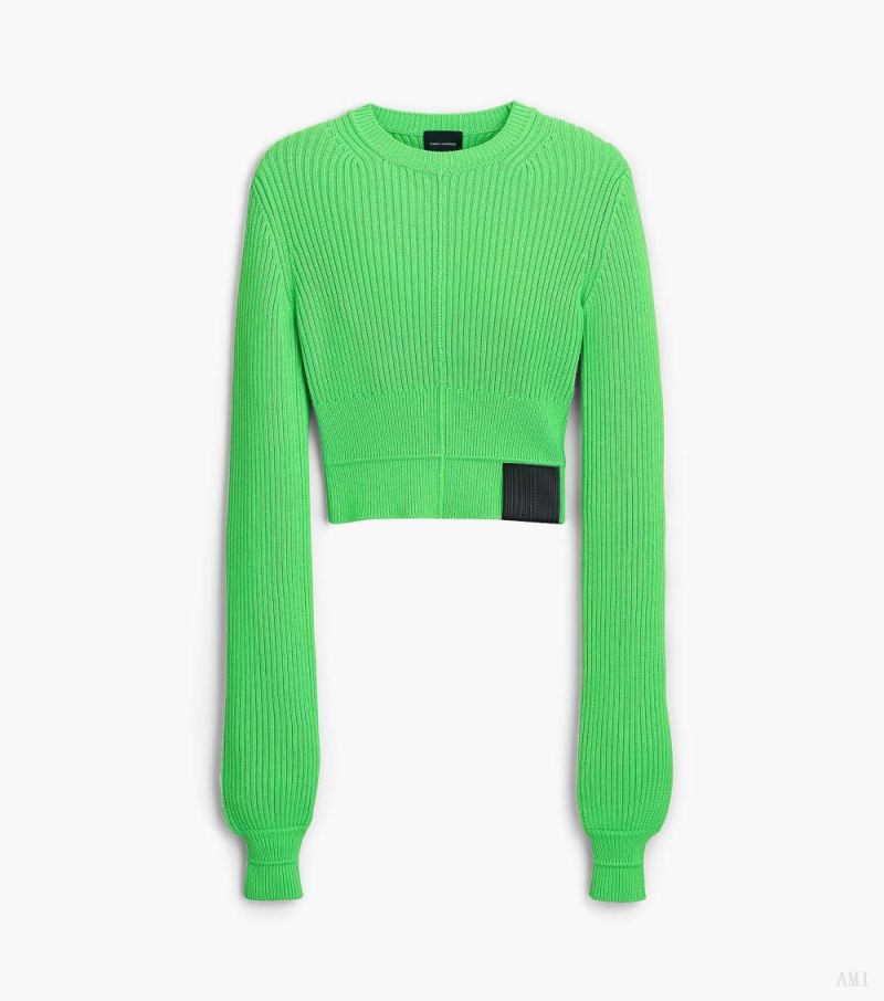 Marc Jacobs | The Femme Crewneck Sweater - Apple - Click Image to Close