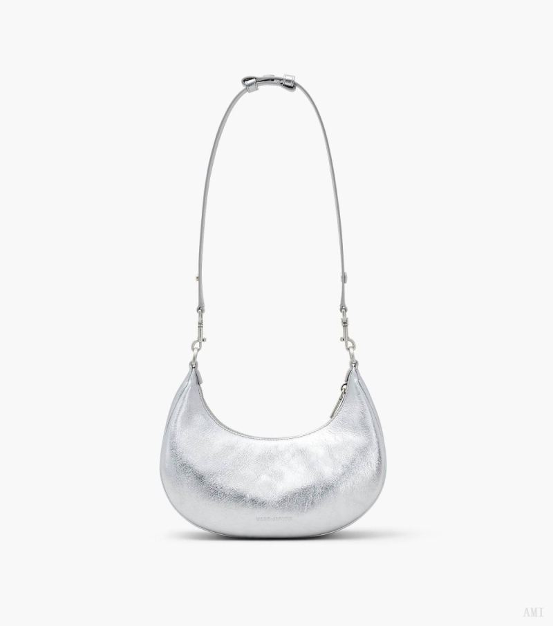 Marc Jacobs | The Metallic Leather Curve Bag - Silver