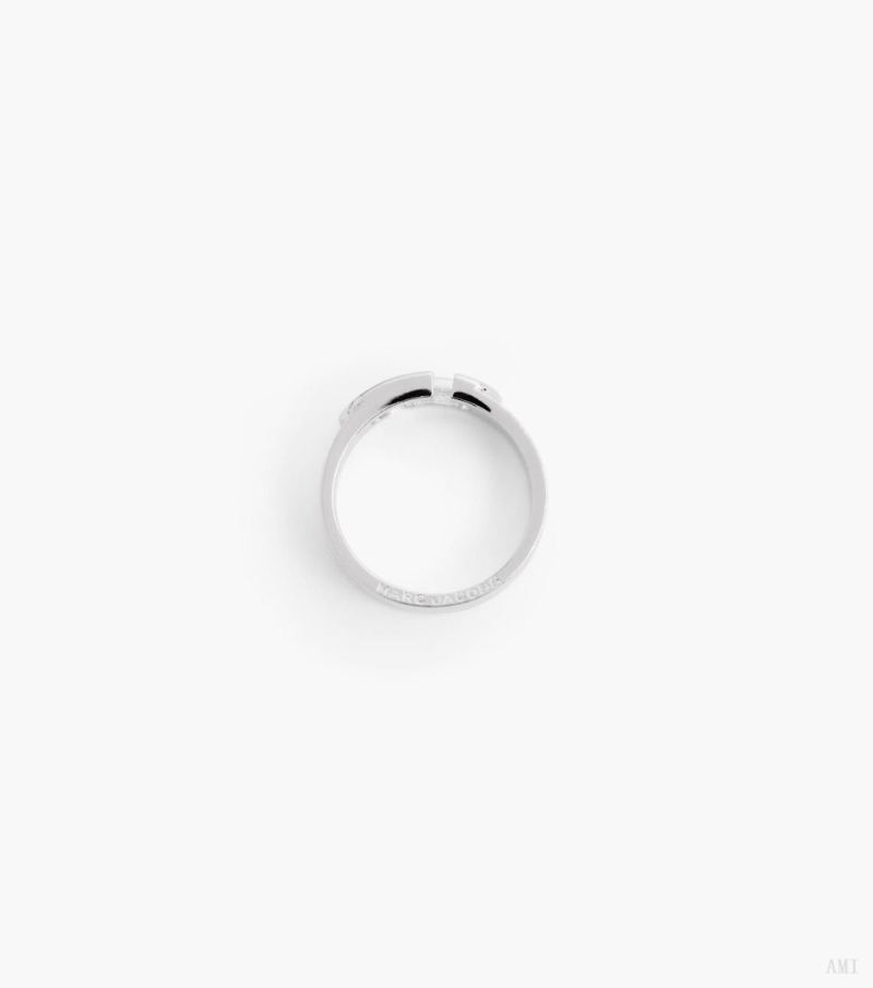 Marc Jacobs | The J Marc Crystal Ring - Crystal/Silver