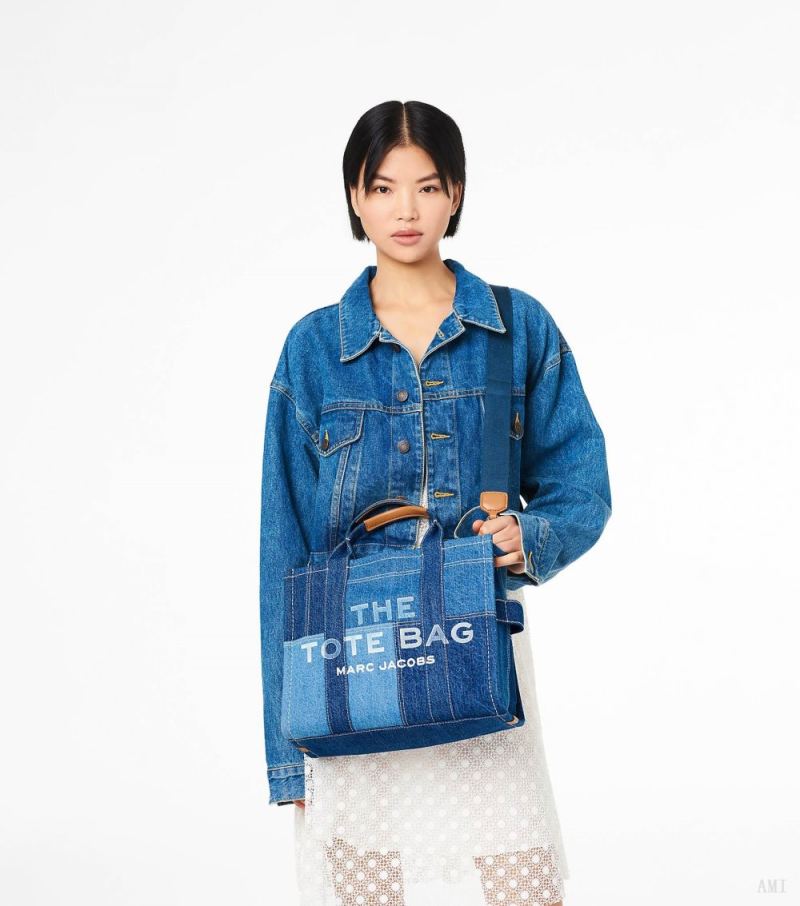 Marc Jacobs | The Denim Medium Tote Bag - Blue Denim