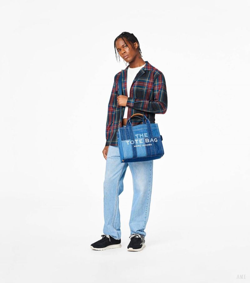 Marc Jacobs | The Denim Medium Tote Bag - Blue Denim