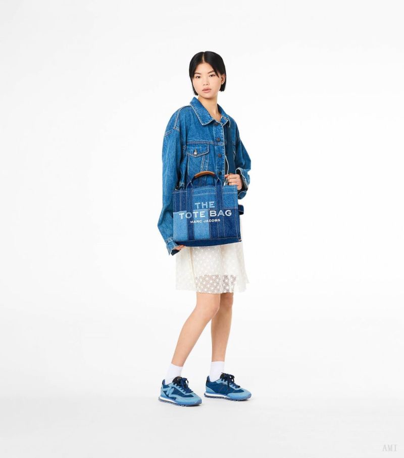 Marc Jacobs | The Denim Medium Tote Bag - Blue Denim