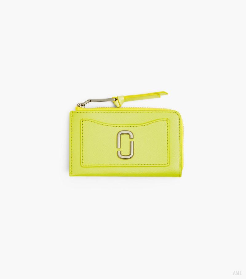 Marc Jacobs | The Utility Snapshot Top Zip Multi Wallet - Limoncello - Click Image to Close