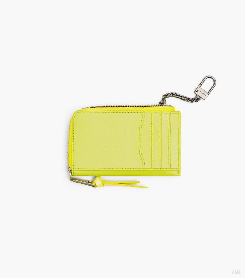 Marc Jacobs | The Utility Snapshot Top Zip Multi Wallet - Limoncello