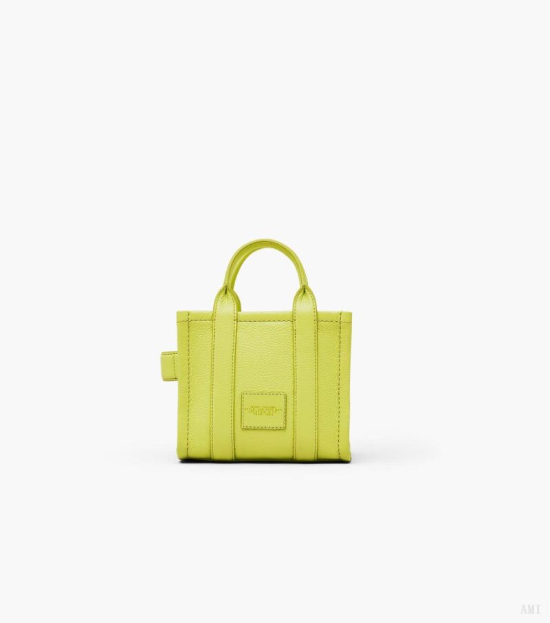 Marc Jacobs | The Leather Mini Tote Bag - Limoncello