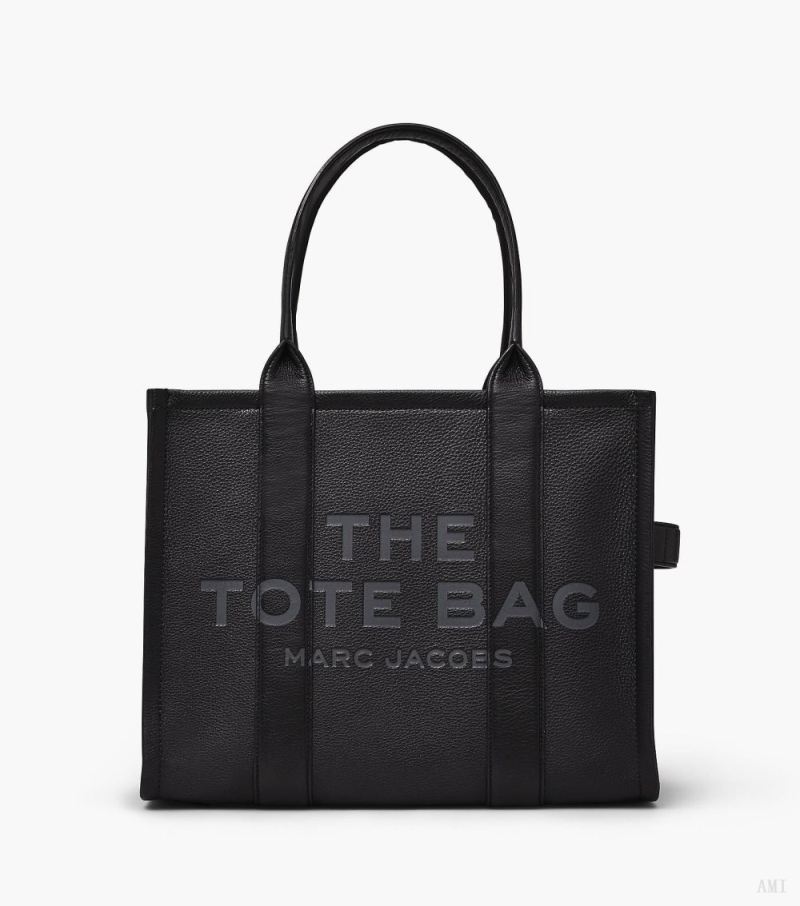 Marc Jacobs | The Leather Large Tote Bag - Black