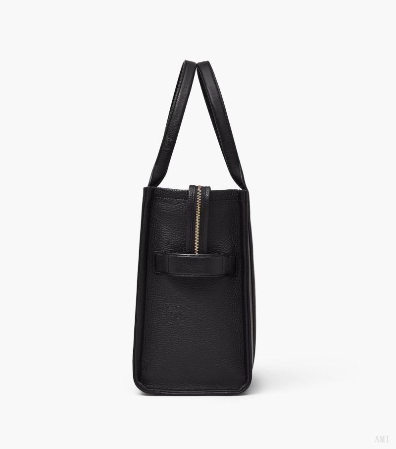 Marc Jacobs | The Leather Large Tote Bag - Black